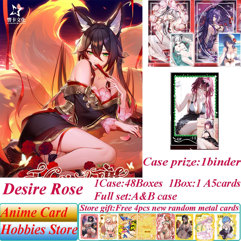 Goddess Story Desire Rose A5 Collection Cards Hobby Anime Sexy Goddess Cards Swimsuit Bikini Feast Doujin Toys And Hobby Gift
Goddess Story Desire Rose A5 Collection Cards Hobby Anime Sexy Goddess Cards Swimsuit Bikini Feast Doujin Toys And Hobby Gift