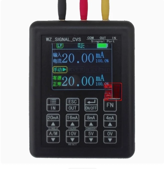 Signal generator 4-20mA 24V current and voltage transmitter Calibration instrument Signal source 0-10V economical type
Signal generator 4-20mA 24V current and voltage transmitter Calibration instrument Signal source 0-10V economical type