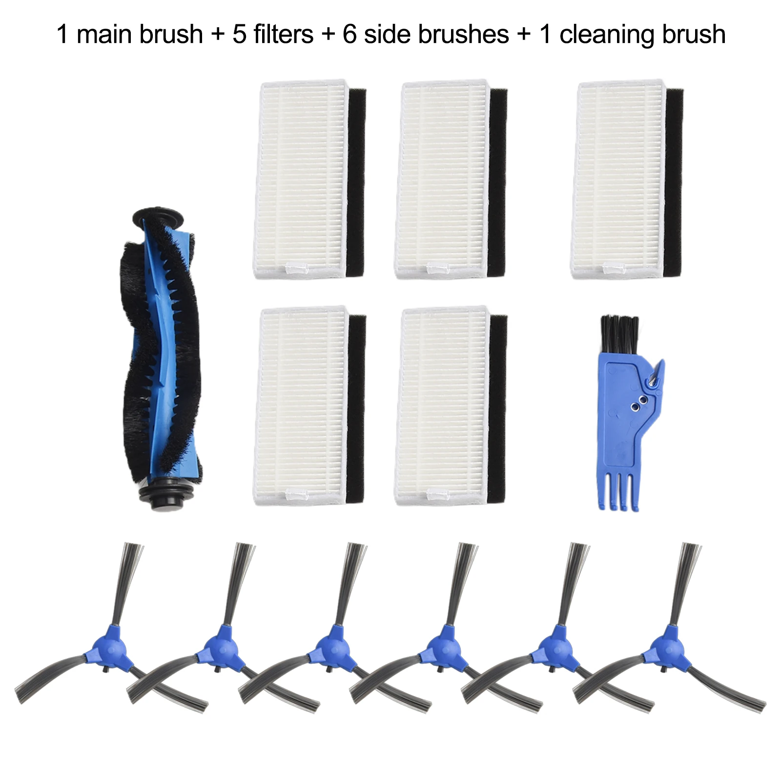Household Supplies Central Brush Cleaning Brush Kit Replacement Vacuum Parts 1 Set Of For Robot Vacuum Cleaner
Household Supplies Central Brush Cleaning Brush Kit Replacement Vacuum Parts 1 Set Of For Robot Vacuum Cleaner