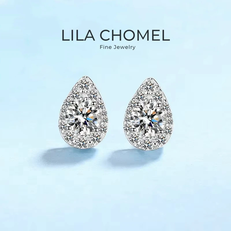 Classic Engagement 18K White Gold Earplug Stud Earrings for Women Wedding 1ct Moissanite Diamond Girl Birthday Gift Fine Jewelry
Classic Engagement 18K White Gold Earplug Stud Earrings for Women Wedding 1ct Moissanite Diamond Girl Birthday Gift Fine Jewelry