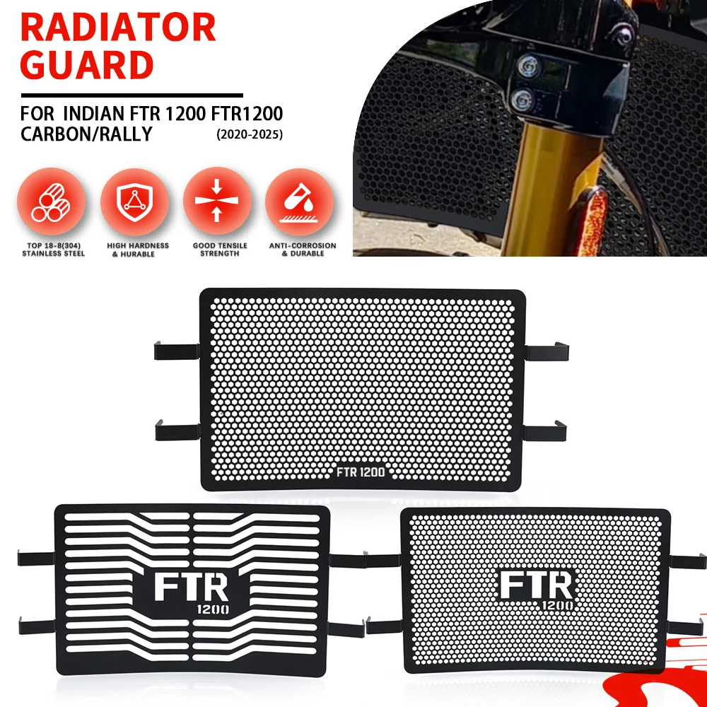 FOR INDIAN FTR 1200 FTR1200 CARBON/RALLY 2020 2021 2022 2023 2024 2025 Motorcycle Radiator Grille Cover Grill Guard Protector
FOR INDIAN FTR 1200 FTR1200 CARBON/RALLY 2020 2021 2022 2023 2024 2025 Motorcycle Radiator Grille Cover Grill Guard Protector