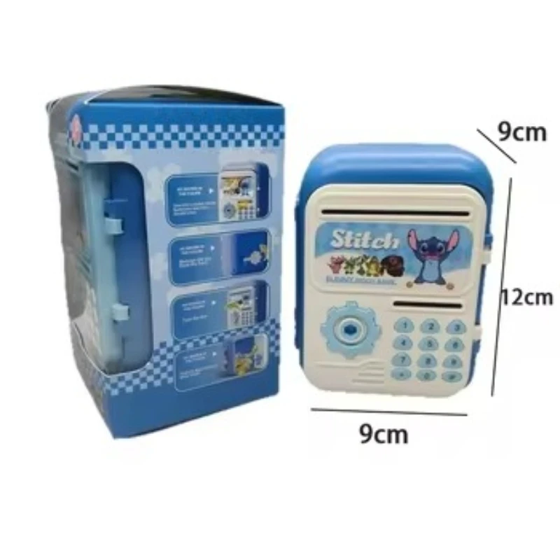 Disney Lilo and Stitch Piggy Bank Kawaii Anime Figure Password Storage Box Creative Funny Ornaments Birthday Gifts Toys
Disney Lilo and Stitch Piggy Bank Kawaii Anime Figure Password Storage Box Creative Funny Ornaments Birthday Gifts Toys