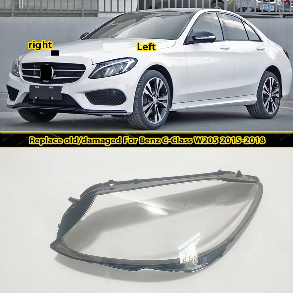 Headlight Shell Mask For Benz C-Class W205 2015 2016 2017 2018 Headlamp Cover Transparent Lampshade Lens Plexiglass
Headlight Shell Mask For Benz C-Class W205 2015 2016 2017 2018 Headlamp Cover Transparent Lampshade Lens Plexiglass