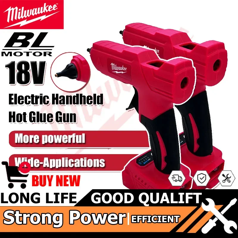 Milwaukee Tool Electric Hot Melt Glue Gun 18V Li-ion Battery DIY Hot Melt Glue Gun For Packaging Decoration Tool
Milwaukee Tool Electric Hot Melt Glue Gun 18V Li-ion Battery DIY Hot Melt Glue Gun For Packaging Decoration Tool