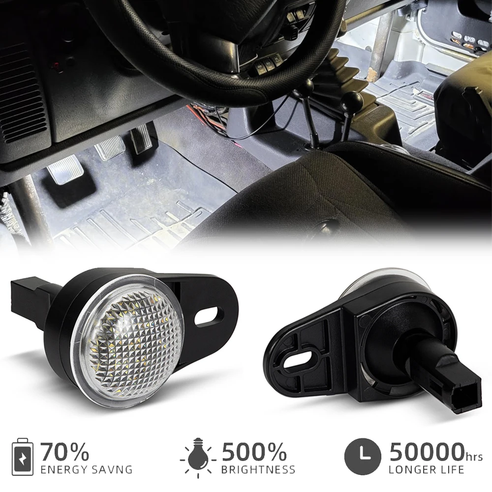 2pcs Under Side Footwell Courtesy Light LED Interior Lamp for Jeep Liberty Commander Grand Cherokee Wrangler Dodge Nitro Durango
2pcs Under Side Footwell Courtesy Light LED Interior Lamp for Jeep Liberty Commander Grand Cherokee Wrangler Dodge Nitro Durango