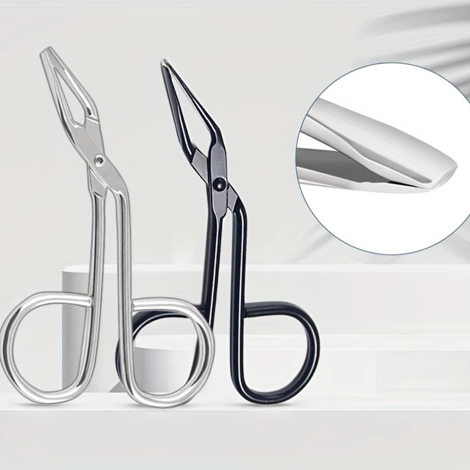 2pcs Stainless Steel Curved Eyebrow Tweezer, Scissors Tweezers Face Hair Eyebrow Removal Tool For Men And Women
2pcs Stainless Steel Curved Eyebrow Tweezer, Scissors Tweezers Face Hair Eyebrow Removal Tool For Men And Women