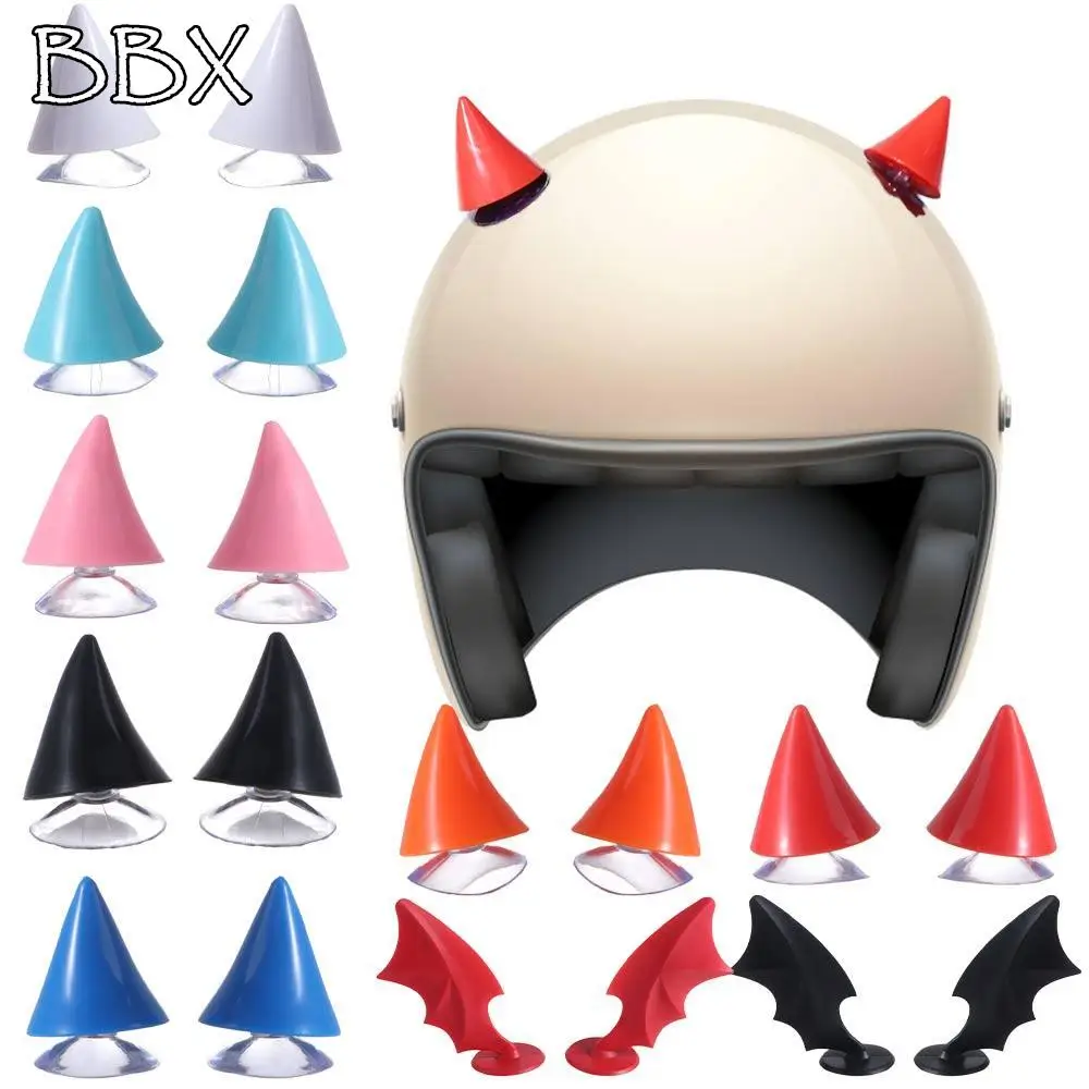1pair Silicone Rubber Horn Shaped Headwear Wing Shaped Halloween Motorcycle Helmet Horn Cool Fashion Moto Helmet Decoration
1pair Silicone Rubber Horn Shaped Headwear Wing Shaped Halloween Motorcycle Helmet Horn Cool Fashion Moto Helmet Decoration
