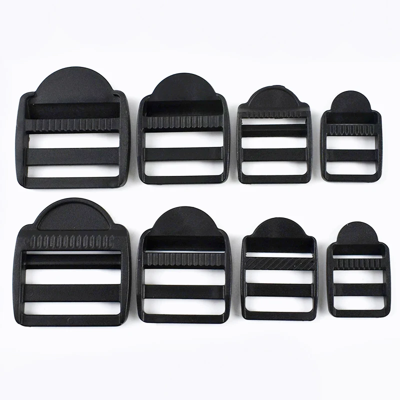 30/50/100Pcs Plastic Tri Glide Slider Ladder Lock Triglide Buckles for Backpack Strap Bag Webbing Adjuster Accessories 20-50mm
30/50/100Pcs Plastic Tri Glide Slider Ladder Lock Triglide Buckles for Backpack Strap Bag Webbing Adjuster Accessories 20-50mm