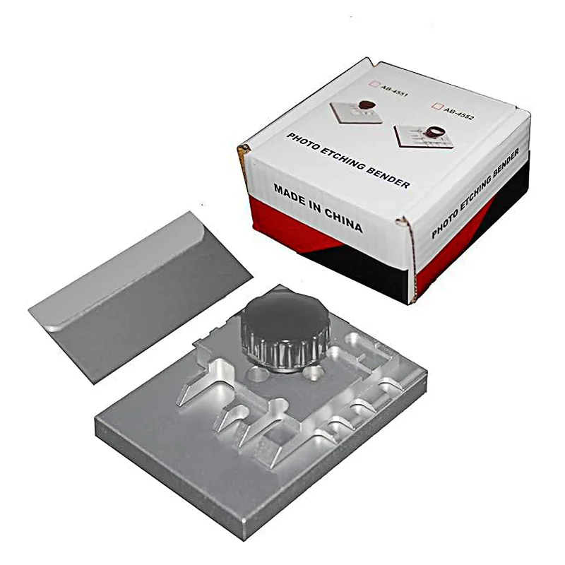 Photo Etched Parts Bender Metal Etching Sheet Bender Metal Bending Tool Bending Vise Craft Tools for Model Tools HobbyTool(4552)
Photo Etched Parts Bender Metal Etching Sheet Bender Metal Bending Tool Bending Vise Craft Tools for Model Tools HobbyTool(4552)