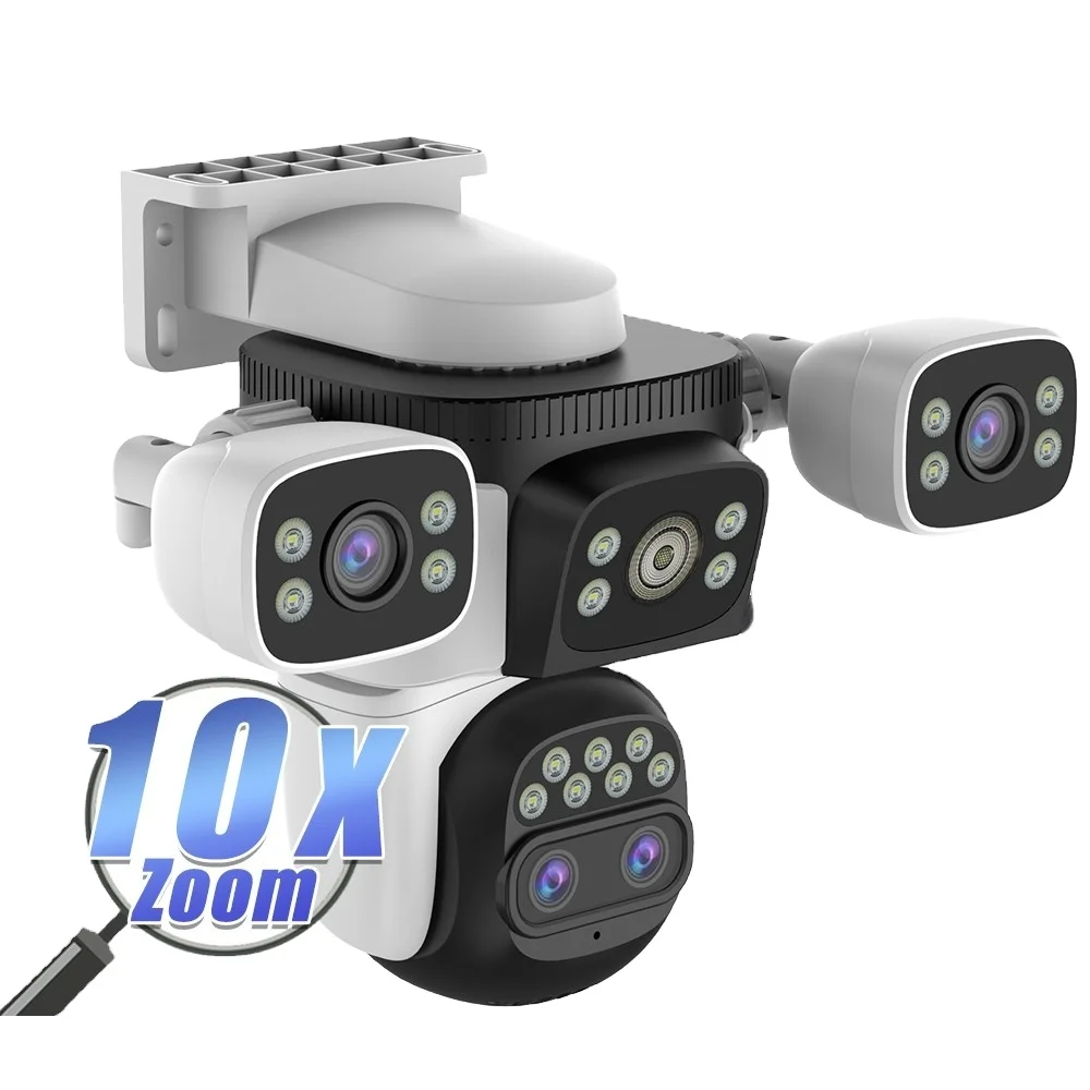 2025 горячая распродажа 12MP открытый три объектива Wi-Fi 4G водонепроницаемый автоматическое отслеживание обнаружения движения сигнализация Solar Ai
2025 горячая распродажа 12MP открытый три объектива Wi-Fi 4G водонепроницаемый автоматическое отслеживание обнаружения движения сигнализация Solar Ai