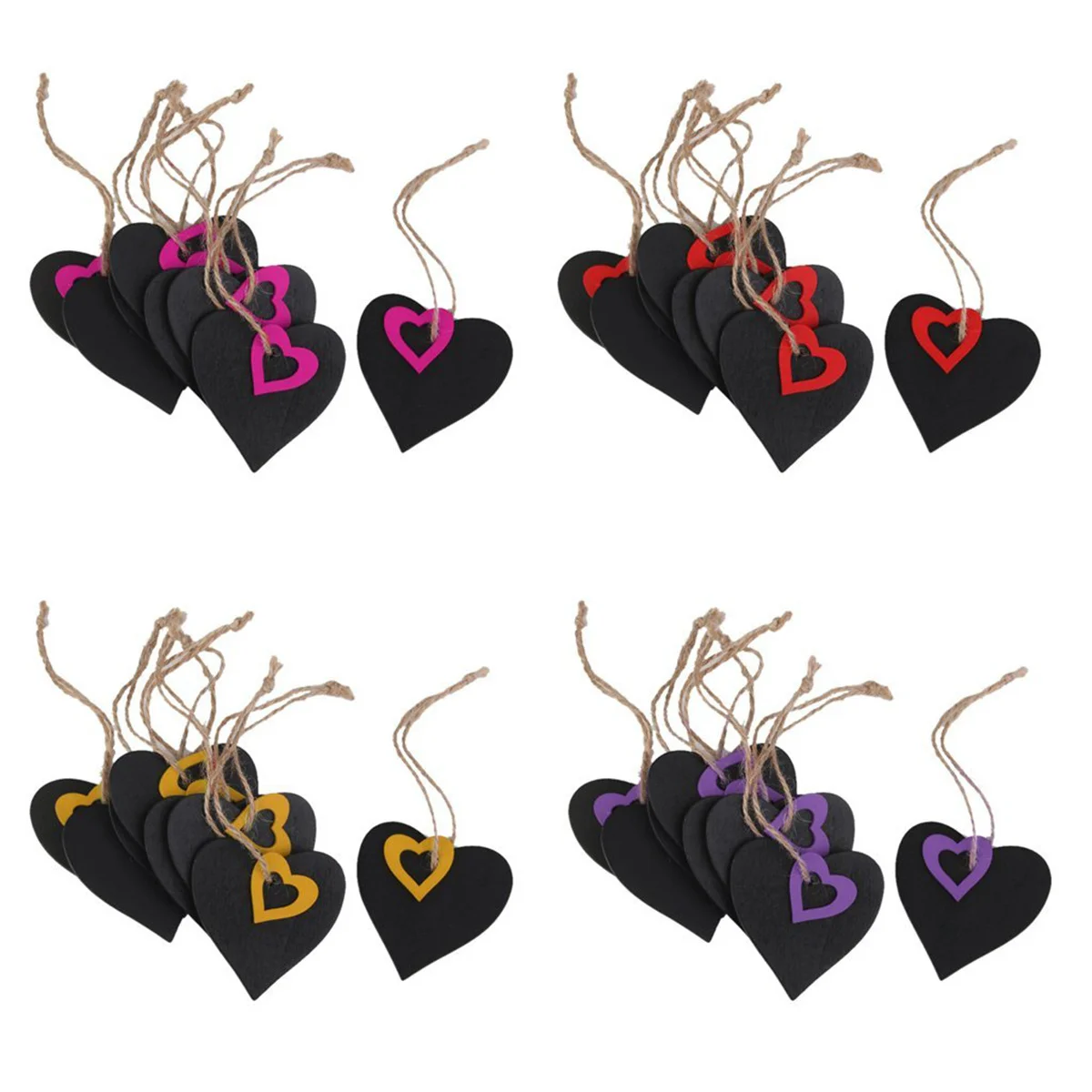 10pcs Mini Wooden Price Tags 6.5Cm Black Yellow Heart Shape Hanging Chalkboard For Gift Wedding Decoration Label Display Sign
10pcs Mini Wooden Price Tags 6.5Cm Black Yellow Heart Shape Hanging Chalkboard For Gift Wedding Decoration Label Display Sign