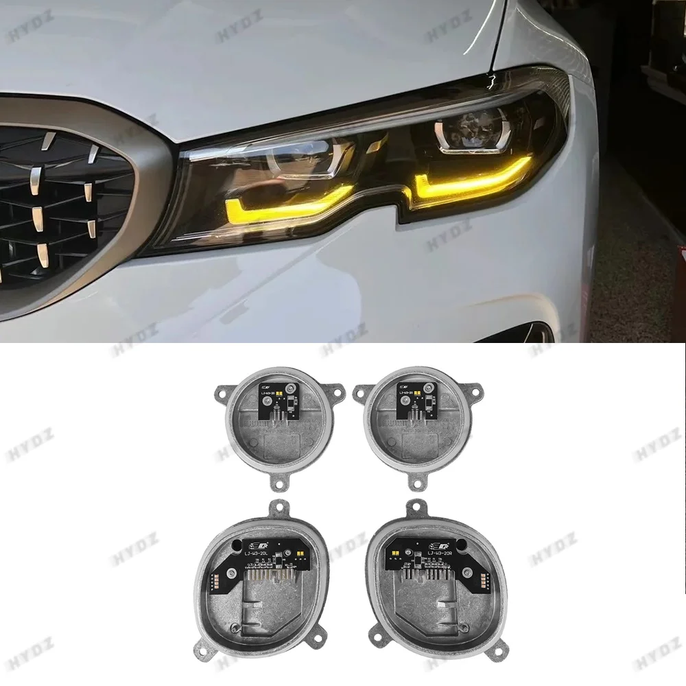Модули DRL с желтыми ангельскими глазами для BMW 3 серии G20 320i 330i M340i 2019-2022 годов, светодиодные фары, дневные ходовые огни, автомобильные аксессуары
Модули DRL с желтыми ангельскими глазами для BMW 3 серии G20 320i 330i M340i 2019-2022 годов, светодиодные фары, дневные ходовые огни, автомобильные аксессуары
