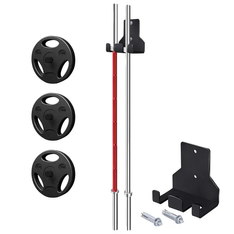 Barbell Storage Rack Vertical Barbell Bar Holder For Home Exercise Machine Attachments Barbell Hangers For Balcony Garage Living
Barbell Storage Rack Vertical Barbell Bar Holder For Home Exercise Machine Attachments Barbell Hangers For Balcony Garage Living