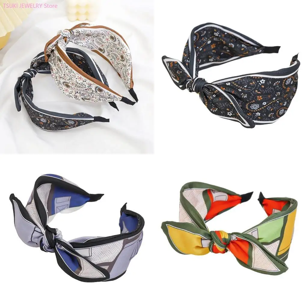 62KE Sweet Headbands Knotting Design Headband Fashion Headwear Multipurpose Yoga Sports Spa Bowknot Hair Hoop for Woman
62KE Sweet Headbands Knotting Design Headband Fashion Headwear Multipurpose Yoga Sports Spa Bowknot Hair Hoop for Woman