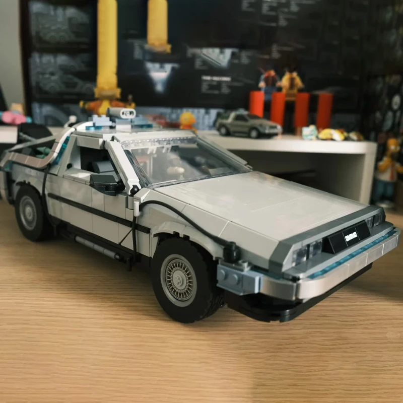 Technical Back to the Future Time Machine 1872Pcs 10300 DeLorean DMC-12 Building Blocks with 2 Figures Model Car Bricks Toy Gift
Technical Back to the Future Time Machine 1872Pcs 10300 DeLorean DMC-12 Building Blocks with 2 Figures Model Car Bricks Toy Gift