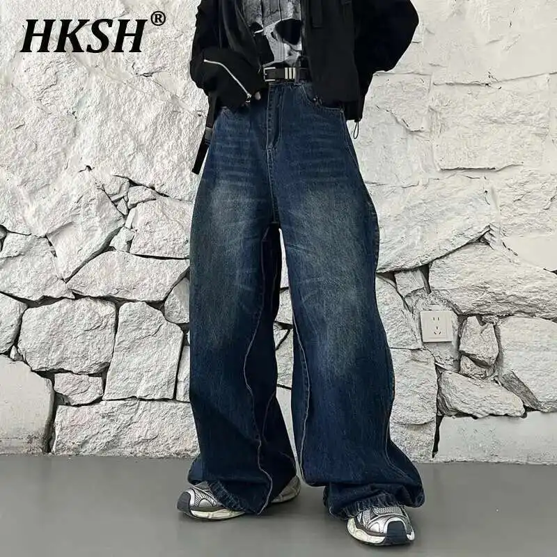 HKSH 2025 Spring Autumn Winter New Men Tide High Street Retro Jeans Wave Fashion Loose Wide Leg Chic Ins Punk Denim Pants HK3796
HKSH 2025 Spring Autumn Winter New Men Tide High Street Retro Jeans Wave Fashion Loose Wide Leg Chic Ins Punk Denim Pants HK3796