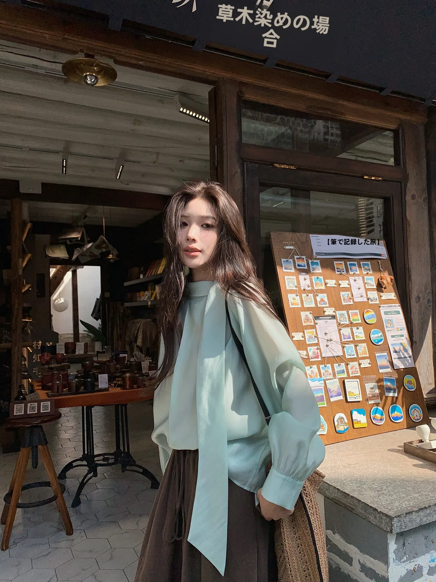 Elegant Long Sleeve Silk Shirt Women's Lightweight Draped Tie Casual Style Loose Fit Breathable Spring Fashion by Xiao Jun Jun
Elegant Long Sleeve Silk Shirt Women's Lightweight Draped Tie Casual Style Loose Fit Breathable Spring Fashion by Xiao Jun Jun