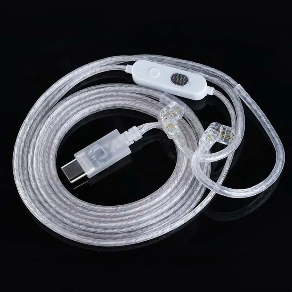Silver-Plated KZ Headphones Cable High-purity Upgrade Cable KZ Type-C Cord 0.75MM Gold-plated Pin 2PIN Earphone Wire
Silver-Plated KZ Headphones Cable High-purity Upgrade Cable KZ Type-C Cord 0.75MM Gold-plated Pin 2PIN Earphone Wire