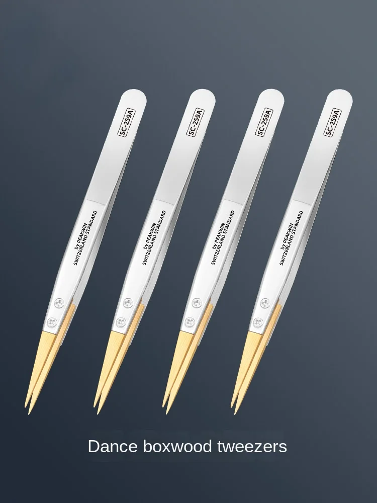 Repair tools, boxwood, tweezers, precision anti-magnetic tweezers, 27 gauge tip tweezers, insulated, donothurtparts, watch tools
Repair tools, boxwood, tweezers, precision anti-magnetic tweezers, 27 gauge tip tweezers, insulated, donothurtparts, watch tools