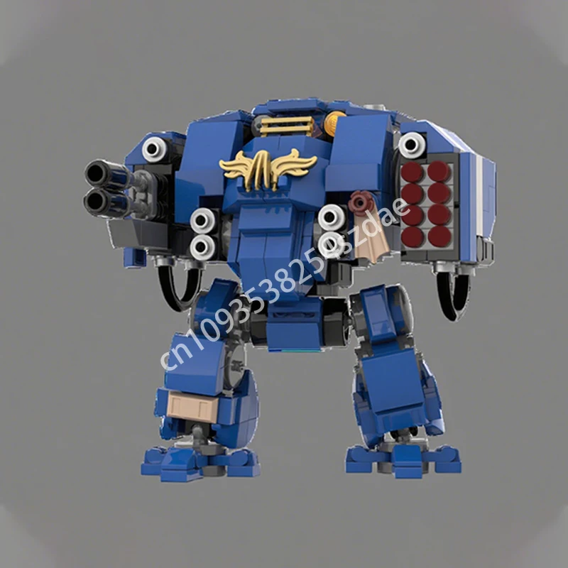 398pcs MOC Ballistus Dreadnought Gothic Sci-Fi Universe Building Blocks Christmas toy Gift Solve the problem up Model
398pcs MOC Ballistus Dreadnought Gothic Sci-Fi Universe Building Blocks Christmas toy Gift Solve the problem up Model