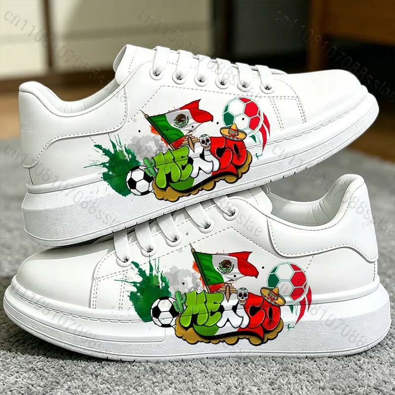 2026 Football Match Mexico National Flag Casual Printing Shoes Size 35-44 Man Woman Summer Breathable Board Shoes Gift
2026 Football Match Mexico National Flag Casual Printing Shoes Size 35-44 Man Woman Summer Breathable Board Shoes Gift