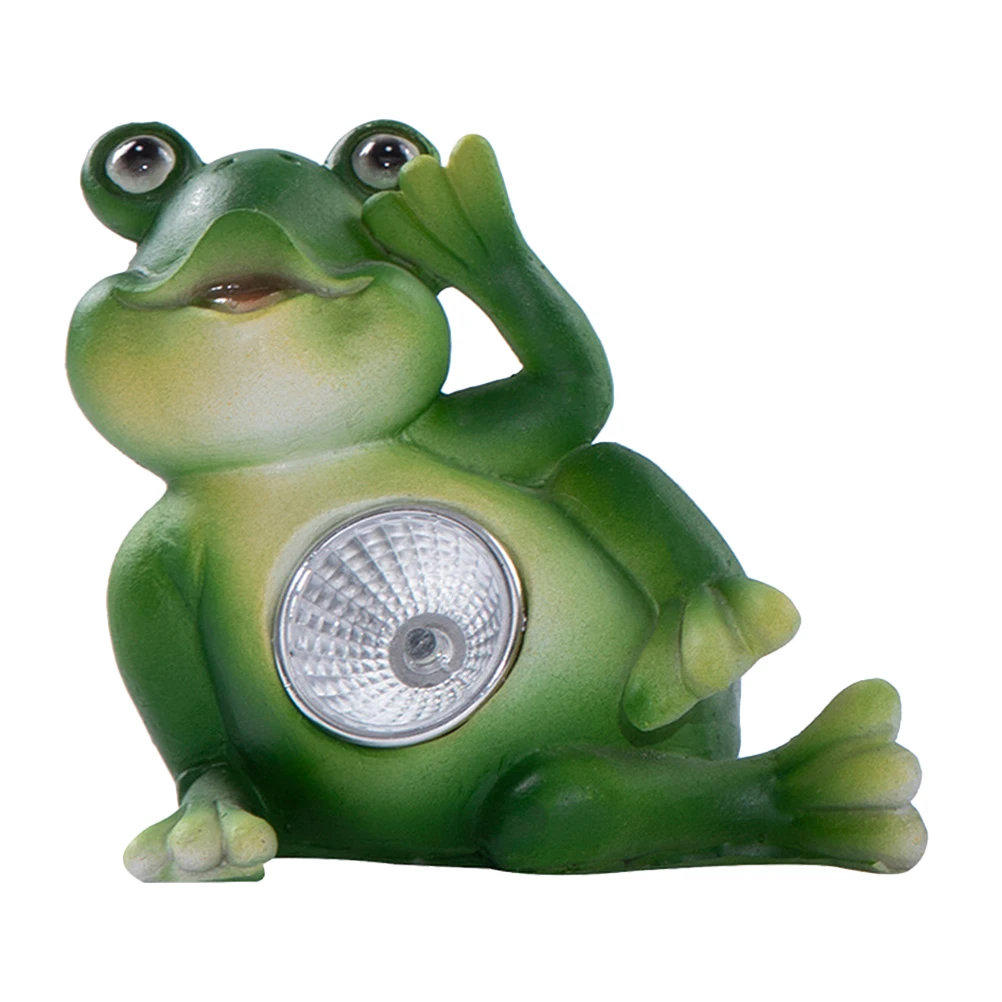 1pc Frog Night Light Solar Lamp Resin Outdoor Decor Simple Fashionable Durable Sturdy Garden Yard Party Landscape Lighting
1pc Frog Night Light Solar Lamp Resin Outdoor Decor Simple Fashionable Durable Sturdy Garden Yard Party Landscape Lighting