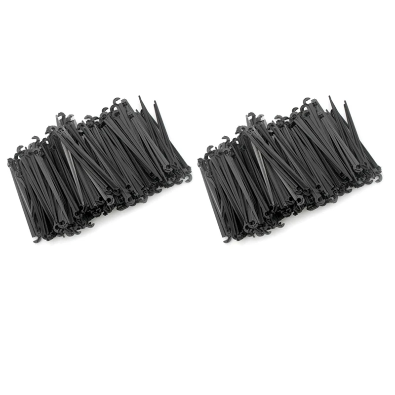 Irrigation Drip Support Stakes 1/4 Inch Tubing Hose For Vegetable Gardens Flower Beds Herbs Gardens Black 400 Pack
Irrigation Drip Support Stakes 1/4 Inch Tubing Hose For Vegetable Gardens Flower Beds Herbs Gardens Black 400 Pack