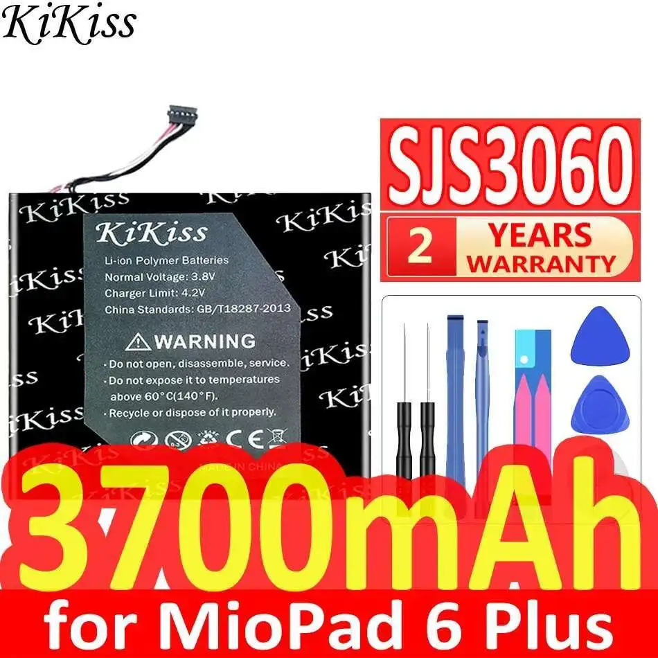 SJS3060 Стабильный аккумулятор для планшета 3700 мАч для Miopad 6 Plus, долговечный
SJS3060 Стабильный аккумулятор для планшета 3700 мАч для Miopad 6 Plus, долговечный