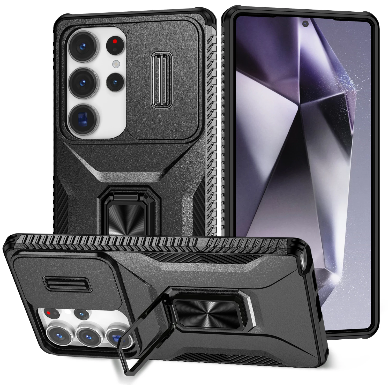 3D Metal Stand Heavy Mecha Phone Case For Samsung Galaxy S25 S24 S23 Ultra S22 Plus FE A16 A55 A35 A25 A15 A05S A05 PC+TPU Cover
3D Metal Stand Heavy Mecha Phone Case For Samsung Galaxy S25 S24 S23 Ultra S22 Plus FE A16 A55 A35 A25 A15 A05S A05 PC+TPU Cover