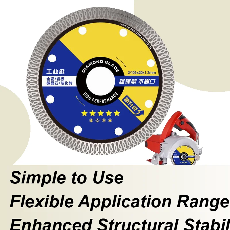 Tile Cutting Wheel Marble Cutter Tool Multifunctional Polishing Disc For Ceramic Rock Jade Crystal Slab
Tile Cutting Wheel Marble Cutter Tool Multifunctional Polishing Disc For Ceramic Rock Jade Crystal Slab