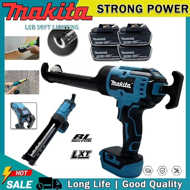 Makita Wireless Glass Doors Windows Filling Sewing Gun Tool Electric Glass Glue Gun Cement Glass Adhesive Glue Seal Sealant
Makita Wireless Glass Doors Windows Filling Sewing Gun Tool Electric Glass Glue Gun Cement Glass Adhesive Glue Seal Sealant