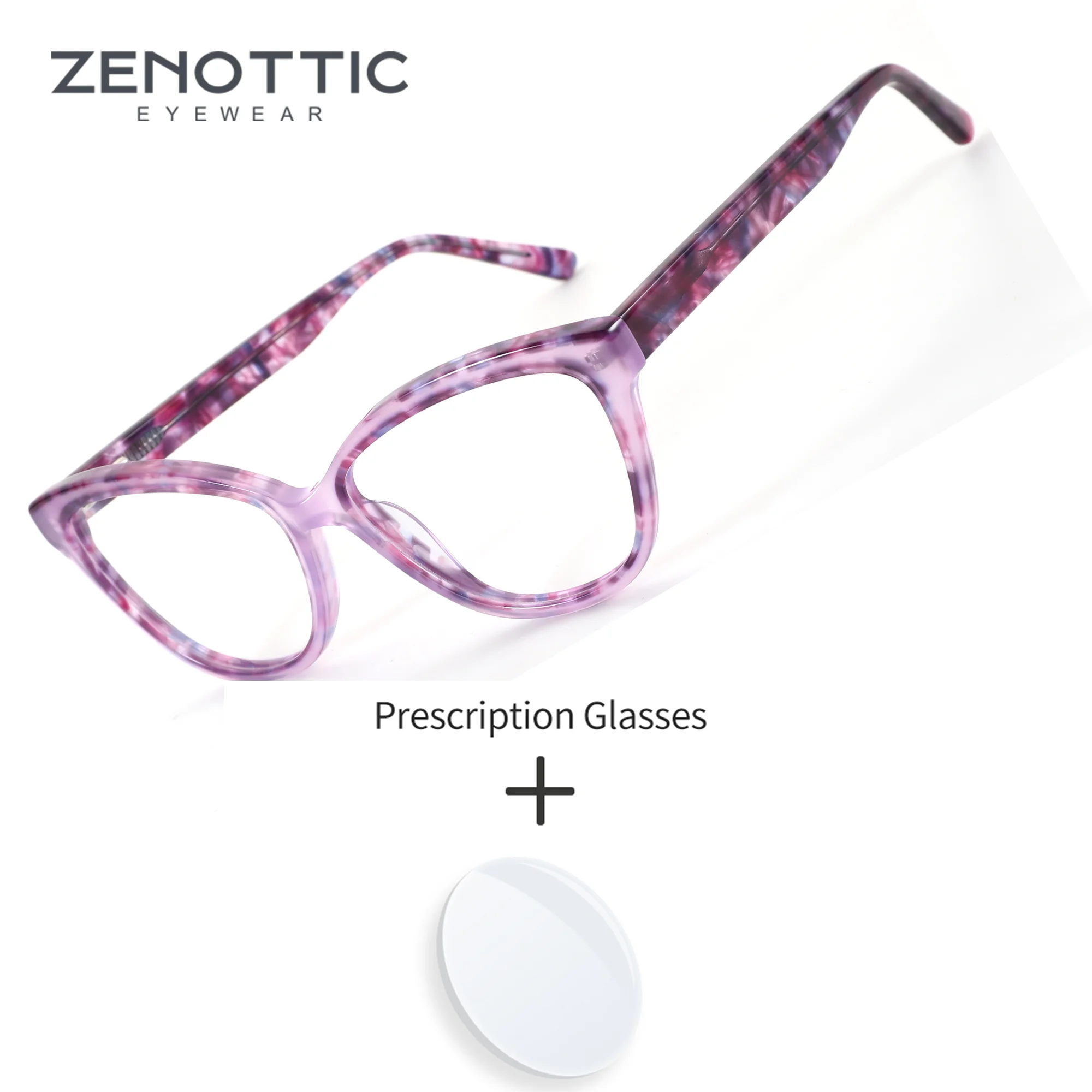 ZENOTTIC Fashion Butterfly Handmade Acetate Prescription Glasses Women Anti-Blue Light Progressive Multifocal Eyewear
ZENOTTIC Fashion Butterfly Handmade Acetate Prescription Glasses Women Anti-Blue Light Progressive Multifocal Eyewear