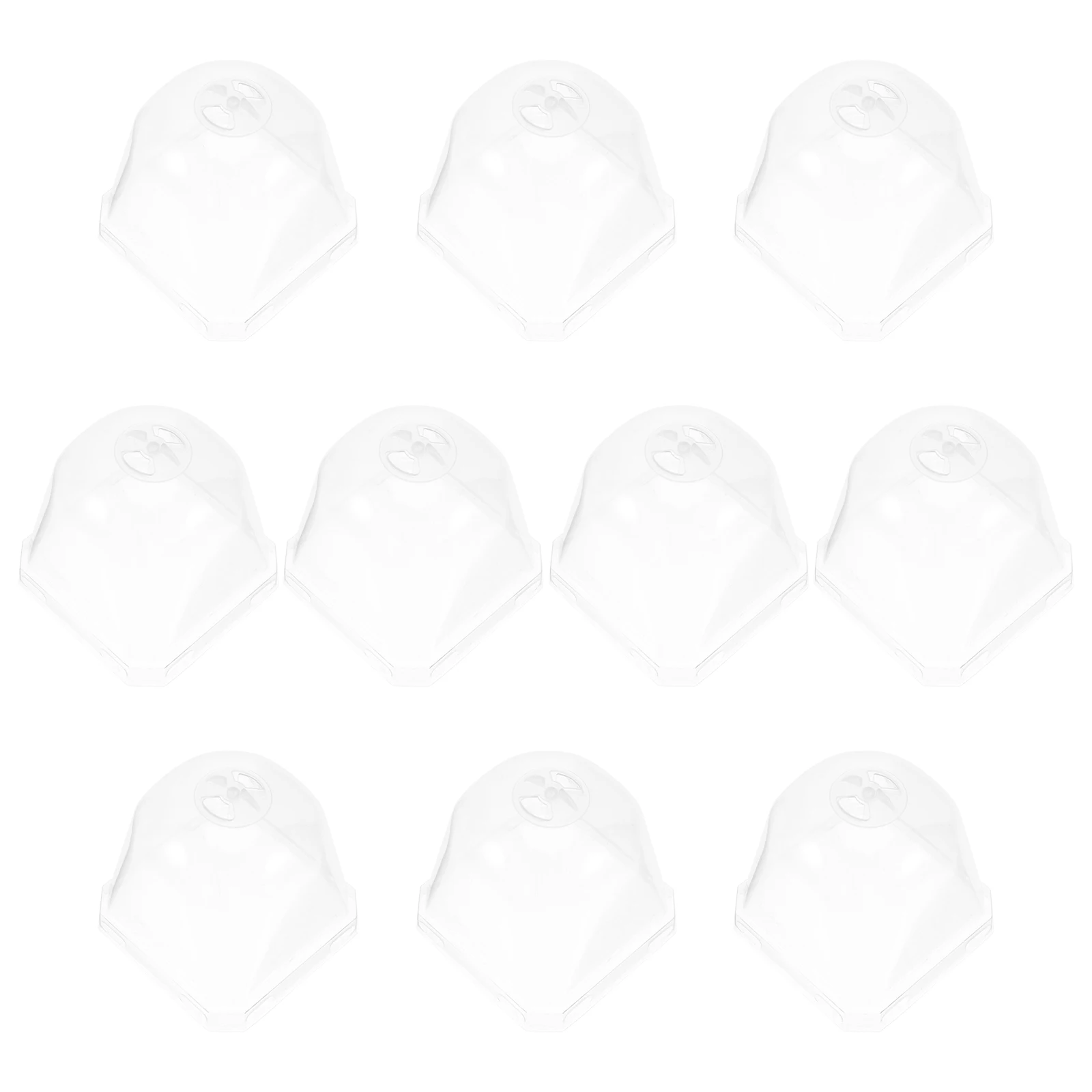 12 Pcs Square Flowerpot Cover Clear Plastic Dome Humidity Retention Garden Pot Protector Plants Growth Planter Frost Cloche
12 Pcs Square Flowerpot Cover Clear Plastic Dome Humidity Retention Garden Pot Protector Plants Growth Planter Frost Cloche