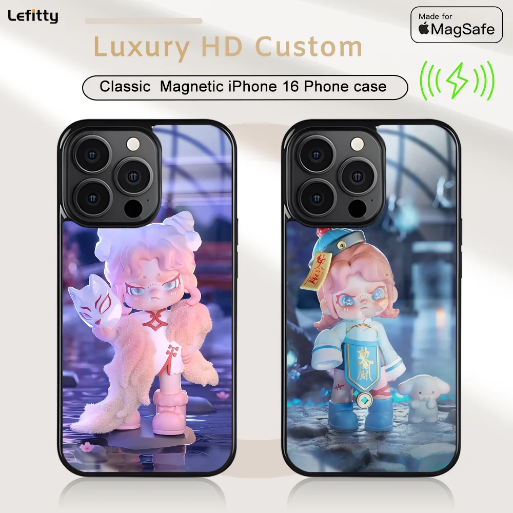 Cartoon Doll D-DORA Phone Case For iPhone 16 15 14 13 12 11 Pro Max Plus Mini Magnetic Magsafe Wireless Charging Cover
Cartoon Doll D-DORA Phone Case For iPhone 16 15 14 13 12 11 Pro Max Plus Mini Magnetic Magsafe Wireless Charging Cover