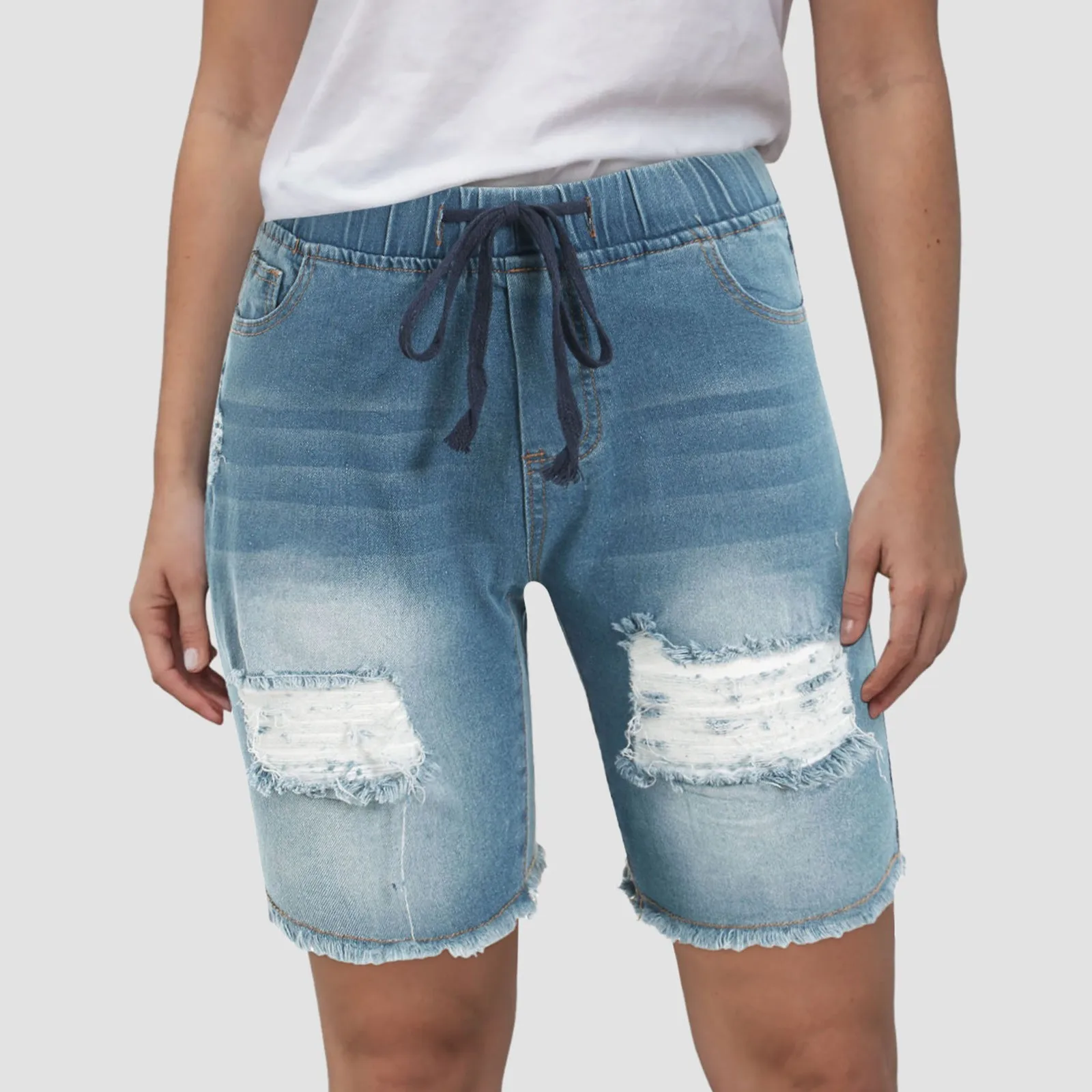 2025 Women Summer Denim Shorts Sexy Jean High Waist Slim Hole Short Pant With Pocket Summer Casual Vintage Wash Denim Shorts
2025 Women Summer Denim Shorts Sexy Jean High Waist Slim Hole Short Pant With Pocket Summer Casual Vintage Wash Denim Shorts