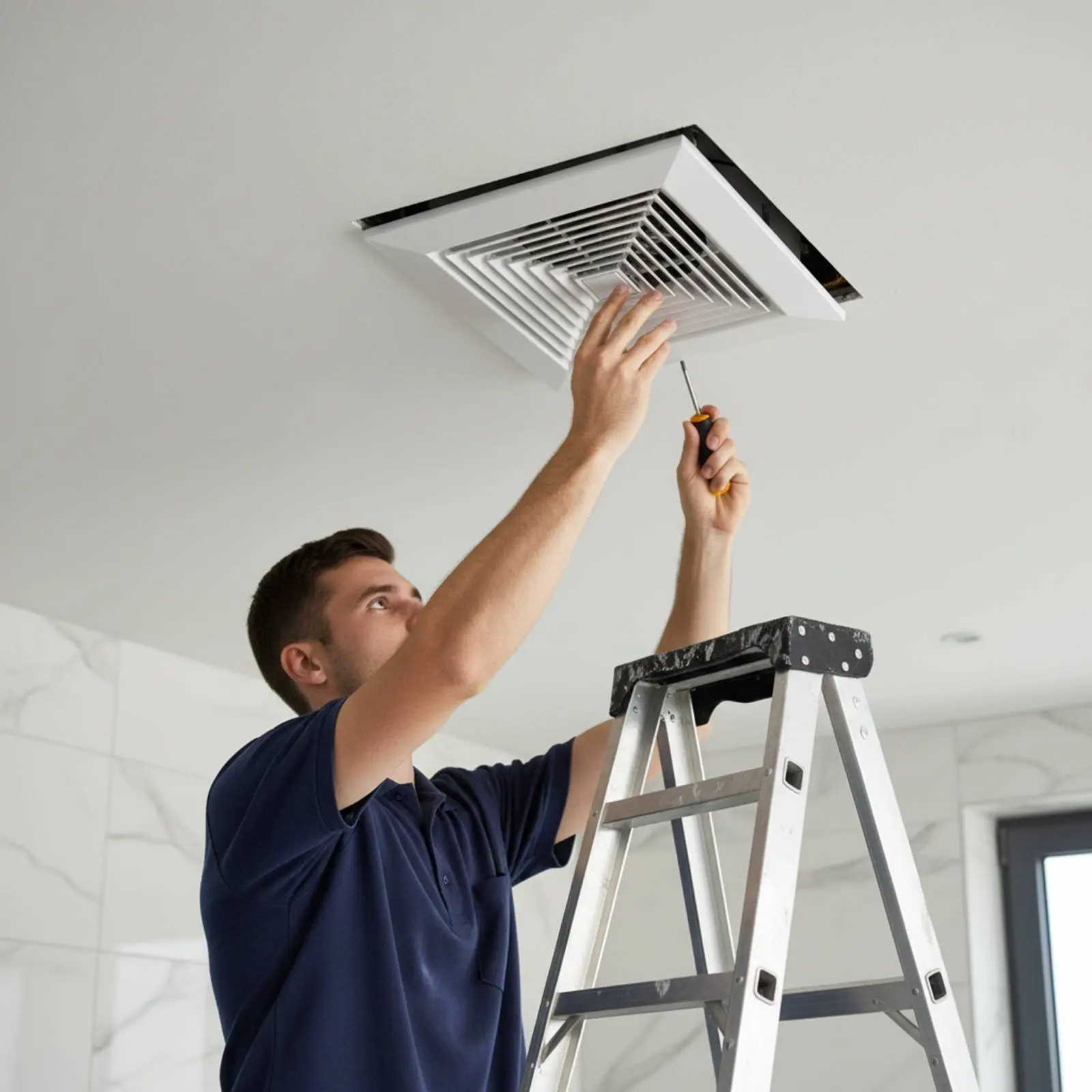 Ceiling Exhaust Fan Quiet Ceiling Vent Fan Home Appliance Strong Suction Pipe Connected for Kitchen
Ceiling Exhaust Fan Quiet Ceiling Vent Fan Home Appliance Strong Suction Pipe Connected for Kitchen