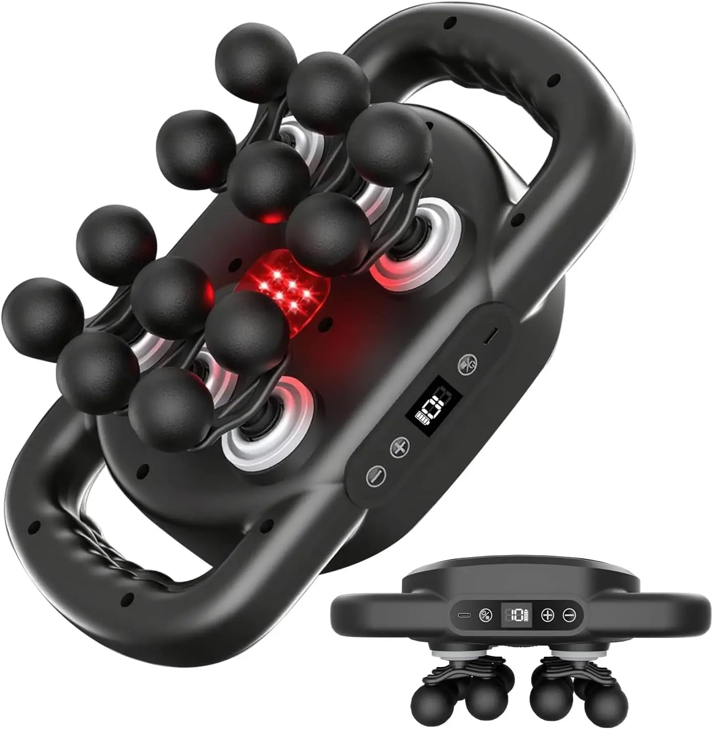 Пистолет для массажа глубоких тканей с 12 головками, тихий массажер для мышц для облегчения боли в полный рост, идеальный подарок для семьи
Пистолет для массажа глубоких тканей с 12 головками, тихий массажер для мышц для облегчения боли в полный рост, идеальный подарок для семьи