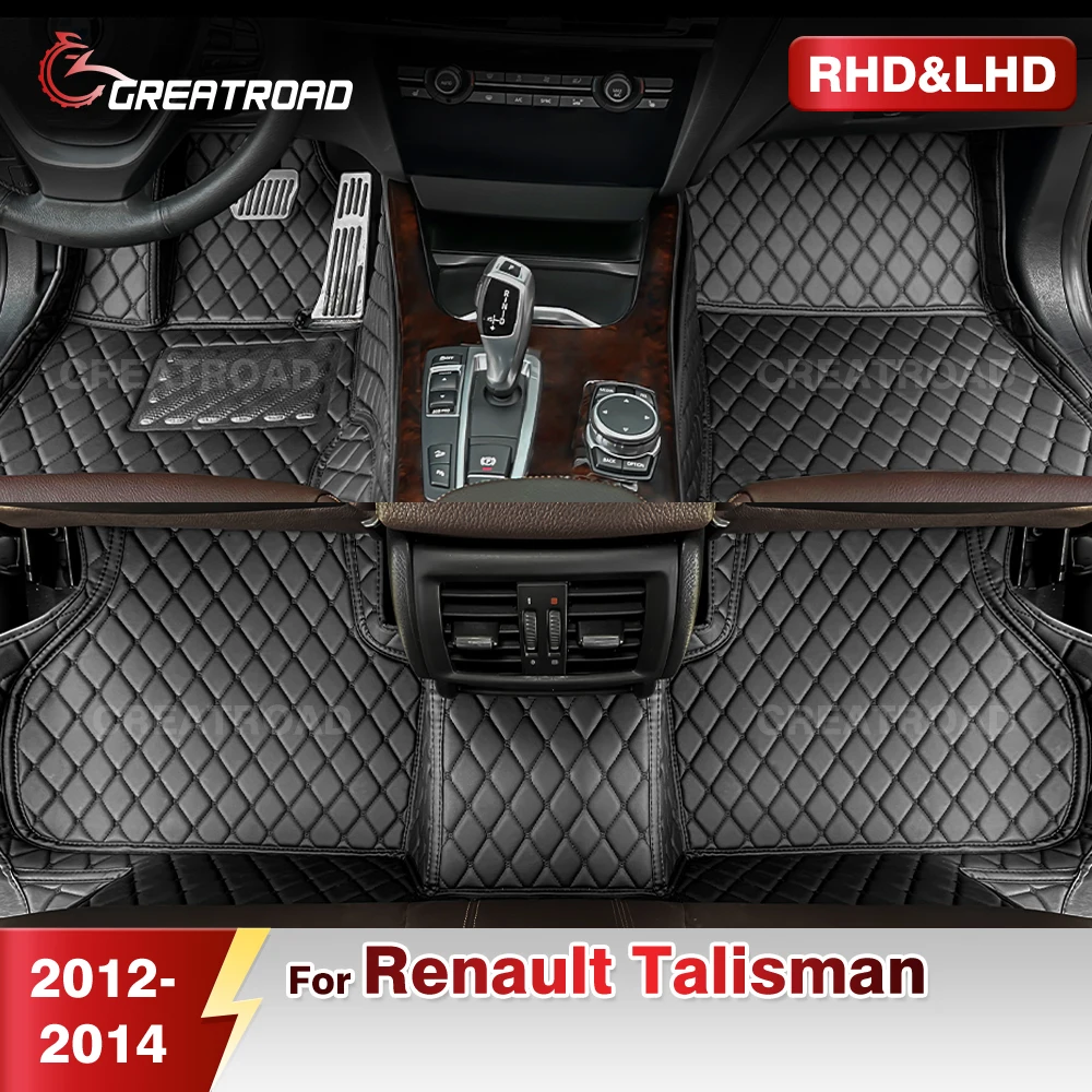 Автомобильные коврики для Renault Talisman 2012 2013 2014, пользовательские автомобильные подушечки для ног, автомобильный ковер, аксессуары для интерьера
Автомобильные коврики для Renault Talisman 2012 2013 2014, пользовательские автомобильные подушечки для ног, автомобильный ковер, аксессуары для интерьера