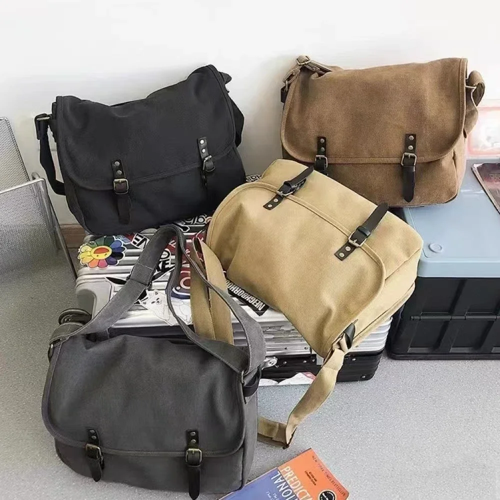 Canvas Large Capacity Mens Casual Handbags Vintage Shoulder Messenger Bag Leisure Student Satchel Package Bolsos Crossbody Bags
Canvas Large Capacity Mens Casual Handbags Vintage Shoulder Messenger Bag Leisure Student Satchel Package Bolsos Crossbody Bags