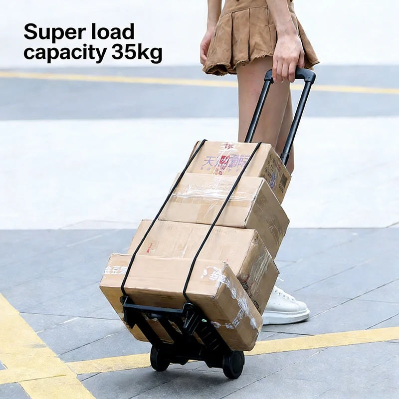 Folding luggage cart, trolley cart, shopping cart, grocery cart
Folding luggage cart, trolley cart, shopping cart, grocery cart