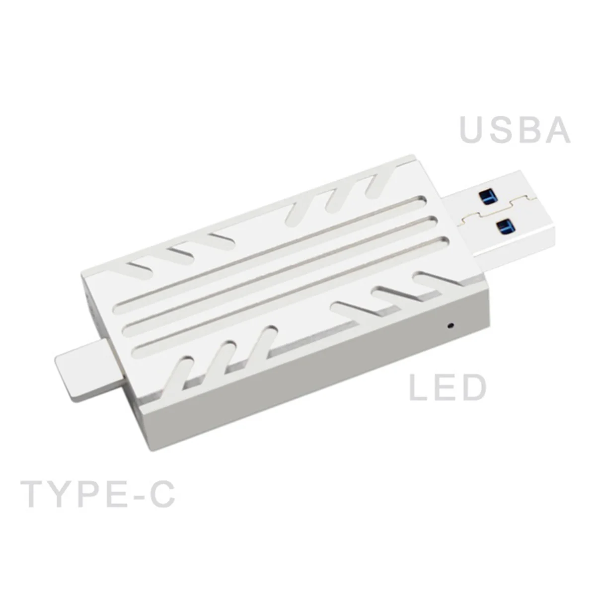 XFDE 10gbps M.2 NVME SSD High-Speed Solid-State Mobile Hard Disk Box JMS583 Master Control with USB TYPE-C Dual-Head PHDK
XFDE 10gbps M.2 NVME SSD High-Speed Solid-State Mobile Hard Disk Box JMS583 Master Control with USB TYPE-C Dual-Head PHDK