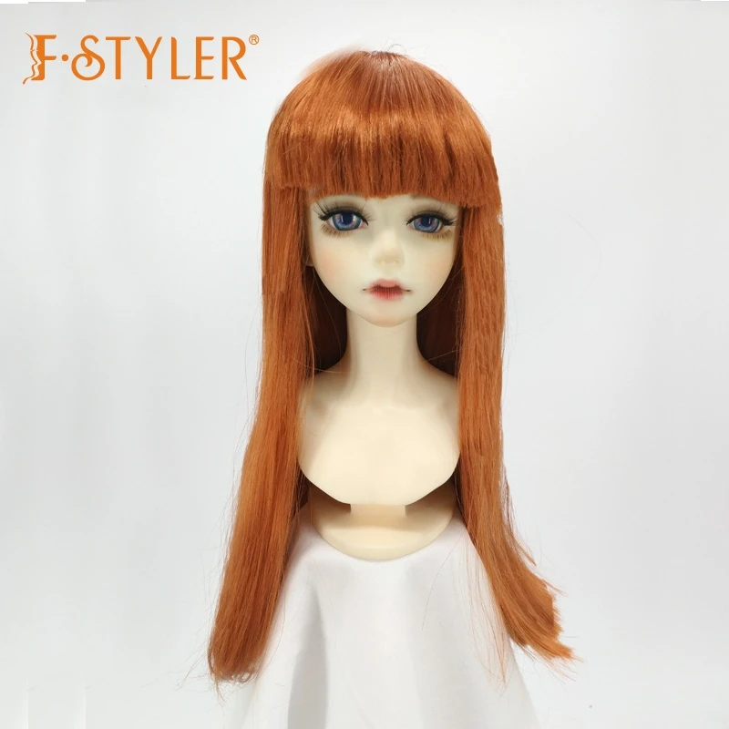 FStyler кукольная челка парик длинные прямые BJD куклы Мягкие синтетические мохеровые волосы различные цвета куклы аксессуары на заказ 1/3 1/4 1/6
FStyler кукольная челка парик длинные прямые BJD куклы Мягкие синтетические мохеровые волосы различные цвета куклы аксессуары на заказ 1/3 1/4 1/6
