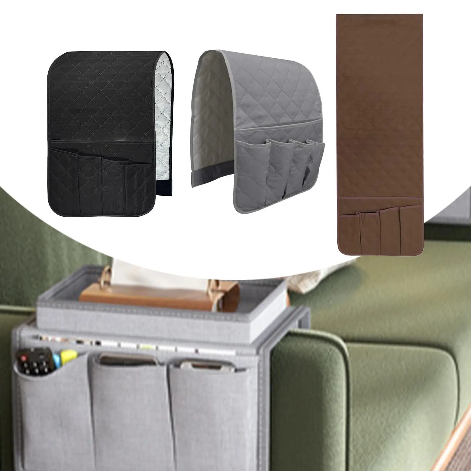 Sofa Arm Chair Organiser Space Saving Protector Multifunctional Bedside Pocket for TV Remote Control Pad Phone Snacks Magazines
Sofa Arm Chair Organiser Space Saving Protector Multifunctional Bedside Pocket for TV Remote Control Pad Phone Snacks Magazines