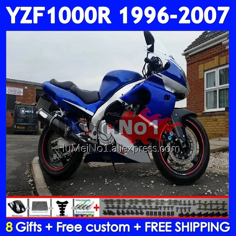 Thunderace для YAMAHA YZF 1000R YZF1000R 1996 1997 1998 1999 2000 2001 353No.15 YZF-1000R 02 03 04 05 06 07 Обтекатель Белый синий
Thunderace для YAMAHA YZF 1000R YZF1000R 1996 1997 1998 1999 2000 2001 353No.15 YZF-1000R 02 03 04 05 06 07 Обтекатель Белый синий