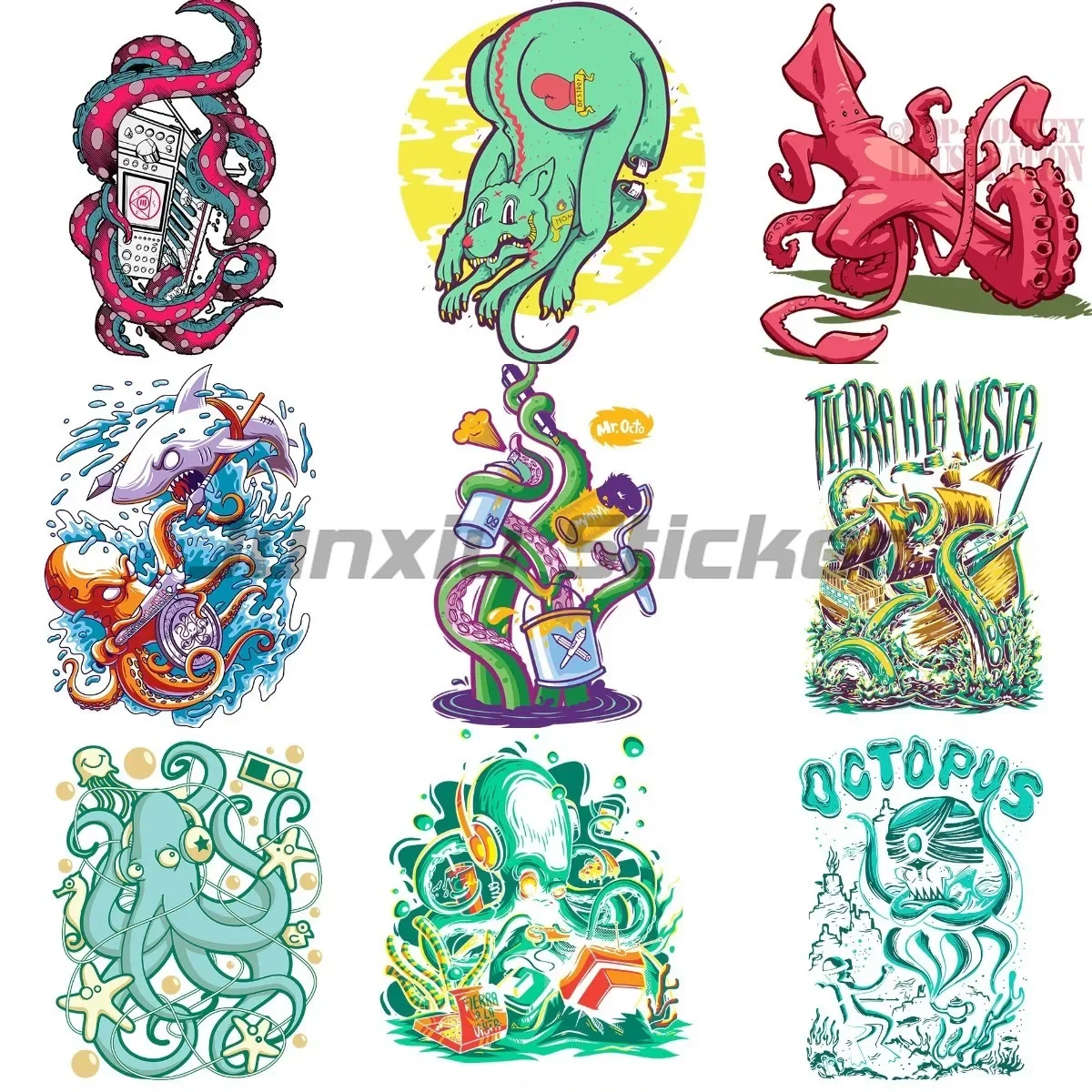 Ocean Octopus Animal Stickers Motor Bumper Laptop Window Book Wall Room Window Truck Refrigerator Decoration Decals
Ocean Octopus Animal Stickers Motor Bumper Laptop Window Book Wall Room Window Truck Refrigerator Decoration Decals