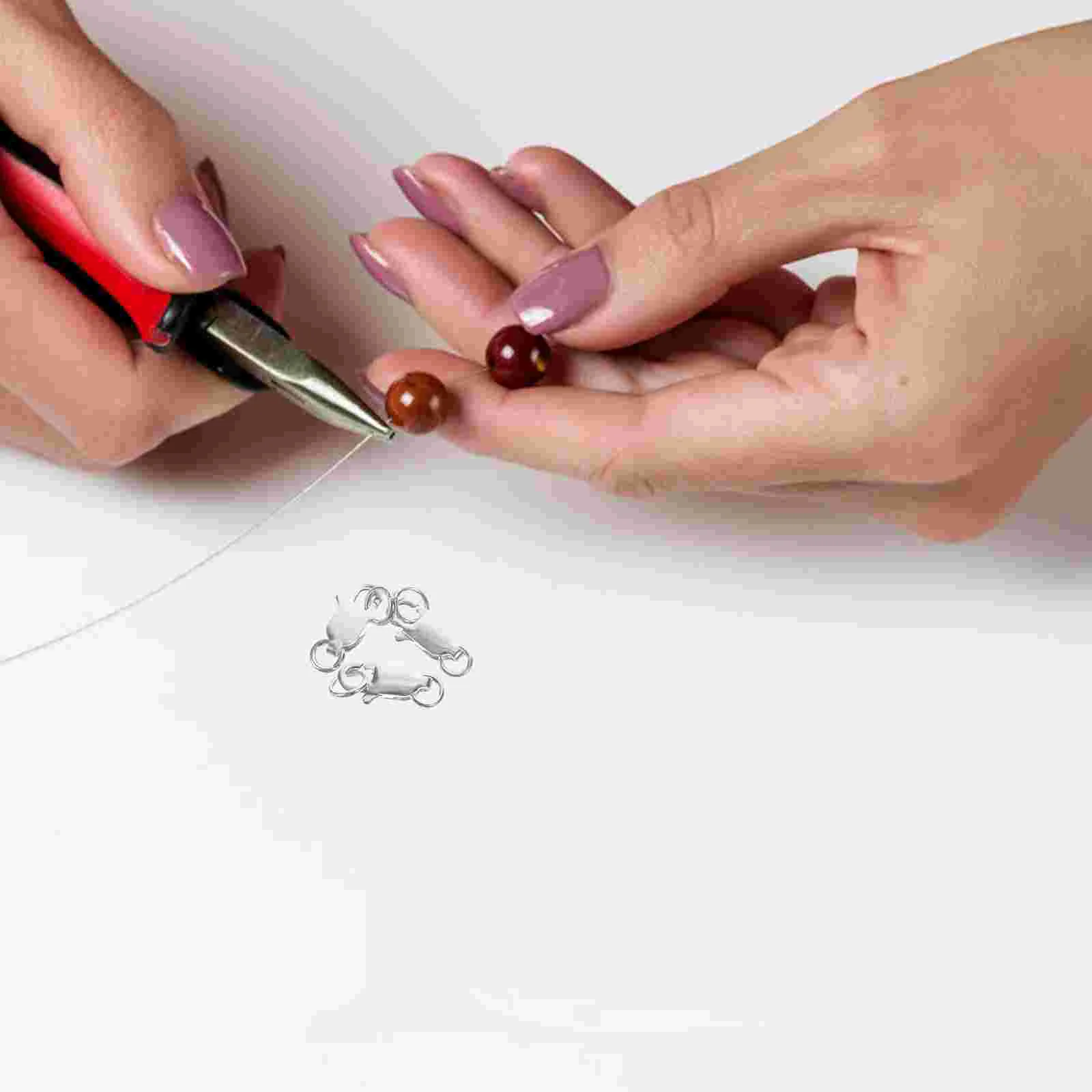3 Pcs 925 Sterling Silver Bracelet Clasp Jewelry Findings Kit Connection DIY Supplies Crafting Buckle Accessory Making
3 Pcs 925 Sterling Silver Bracelet Clasp Jewelry Findings Kit Connection DIY Supplies Crafting Buckle Accessory Making