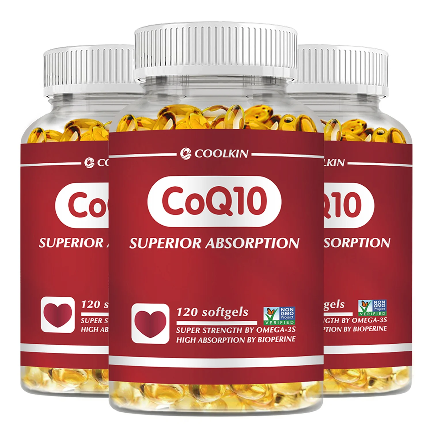 CoQ10 Capsules 400mg - Energy Production, Heart Support, Cardiovascular Health, Antioxidant
CoQ10 Capsules 400mg - Energy Production, Heart Support, Cardiovascular Health, Antioxidant