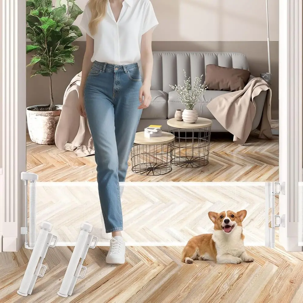 Комплект из 2 упаковок: короткие ворота для собак высотой 14 дюймов, выдвижная сетчатая дверь для домашних животных для маленьких щенков, расширенная ширина до 55 дюймов для дома
Комплект из 2 упаковок: короткие ворота для собак высотой 14 дюймов, выдвижная сетчатая дверь для домашних животных для маленьких щенков, расширенная ширина до 55 дюймов для дома