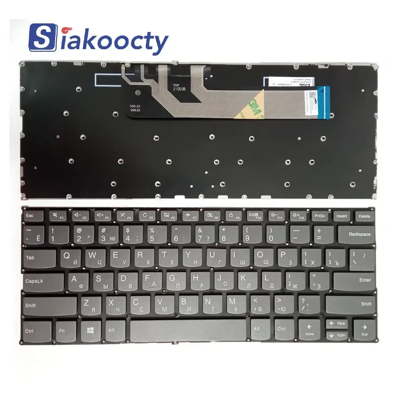Keyboard for RU YOGA 530-14AR 14IKB Lenovo Air14 Air15 120S-11IAP 530S-14
Keyboard for RU YOGA 530-14AR 14IKB Lenovo Air14 Air15 120S-11IAP 530S-14