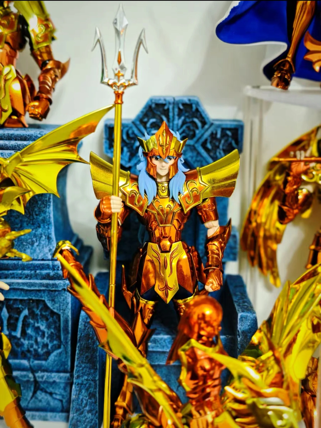 BANDAI Saint Cloth Myth EX Poseidon Deluxe Throne Set - Anime Collectible Figure Model Toy Gift for Fans, Limited Edition
BANDAI Saint Cloth Myth EX Poseidon Deluxe Throne Set - Anime Collectible Figure Model Toy Gift for Fans, Limited Edition